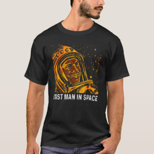Yuri Gagarin Cosmonaut Astronaut First Space Sovie T-Shirt