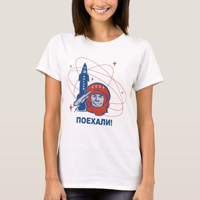 Yuri Gagarin T-Shirt (Front)
