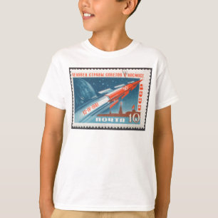 Yuri Gagarin Vostok 1 is 1st Man in Space T-Shirt