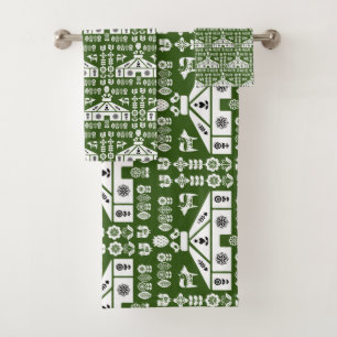 Yurt Living In Nature Bath Towel Set