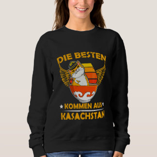 Yurta Republic of Kazakhstan Qazaqstan Kazakh flag Sweatshirt