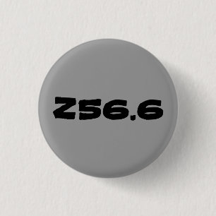 Z56.6 STRESS!!! 1 INCH ROUND BUTTON