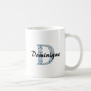 Z-7 Geometric Letter D Mug