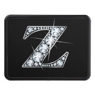 Z Faux-"Diamond Bling" Trailer Hitch Cover
