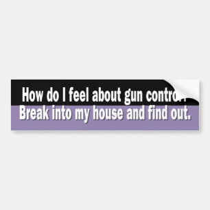 Z_gun_control Bumper Sticker