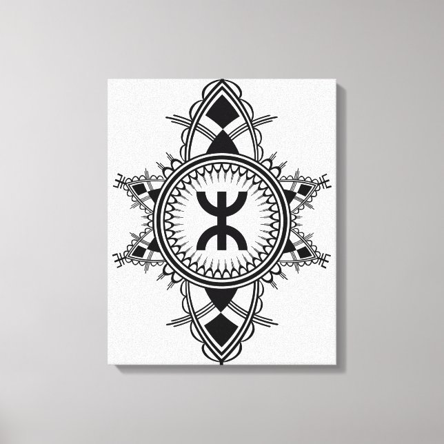 Z imazighen canvas print (Front)