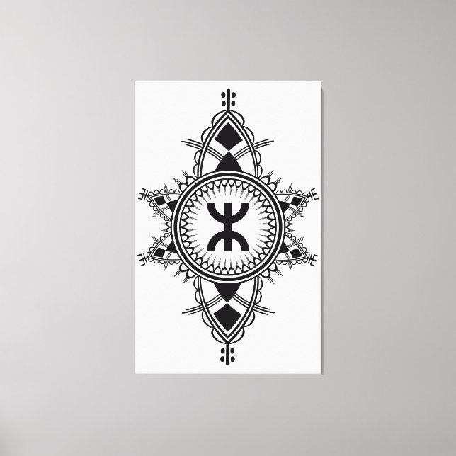 Z imazighen canvas print (Front)