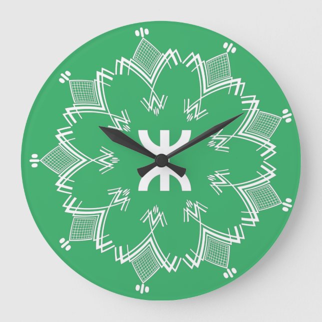 Z imazighen large clock (Front)