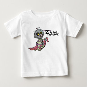 "Z" is for Zombie with Blanket (Girls) T-Shirt