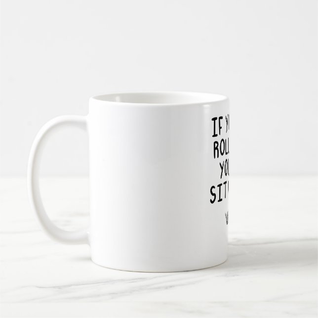 Z is for Zookeeper Coffee Mug (Left)