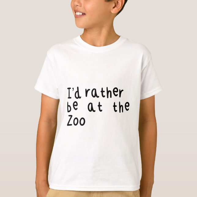 Z is for Zookeeper  T-Shirt (Front)