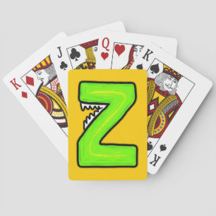Z Monster Playing Cards