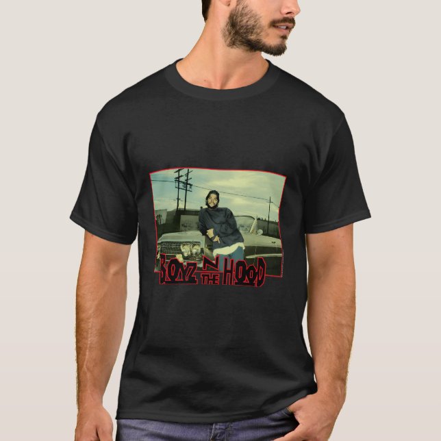 Z N The Hood With Car T-Shirt (Front)