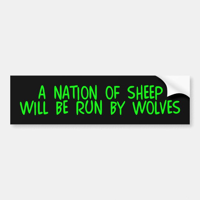 z_nationsheep bumper sticker (Front)