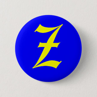 Z - OLD ENGLISH 2 INCH ROUND BUTTON