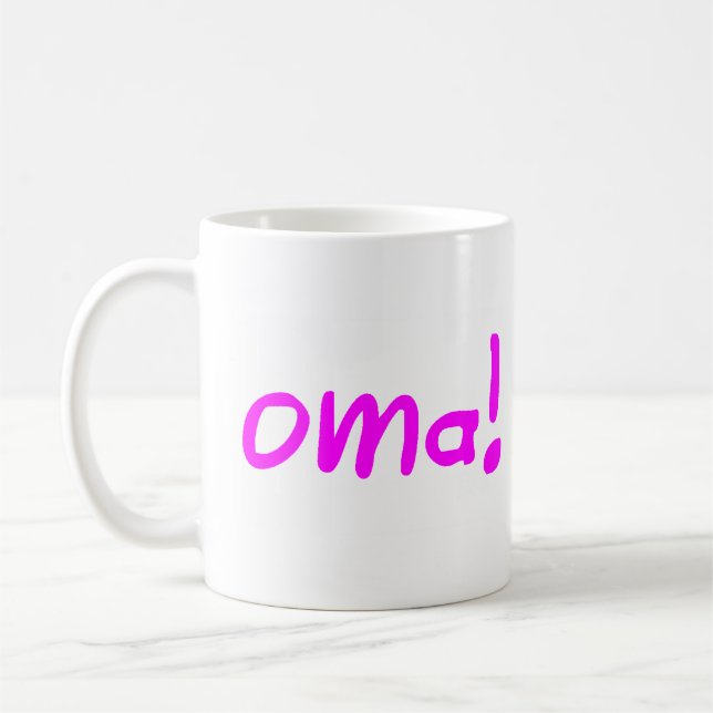 z oma coffee mug (Left)
