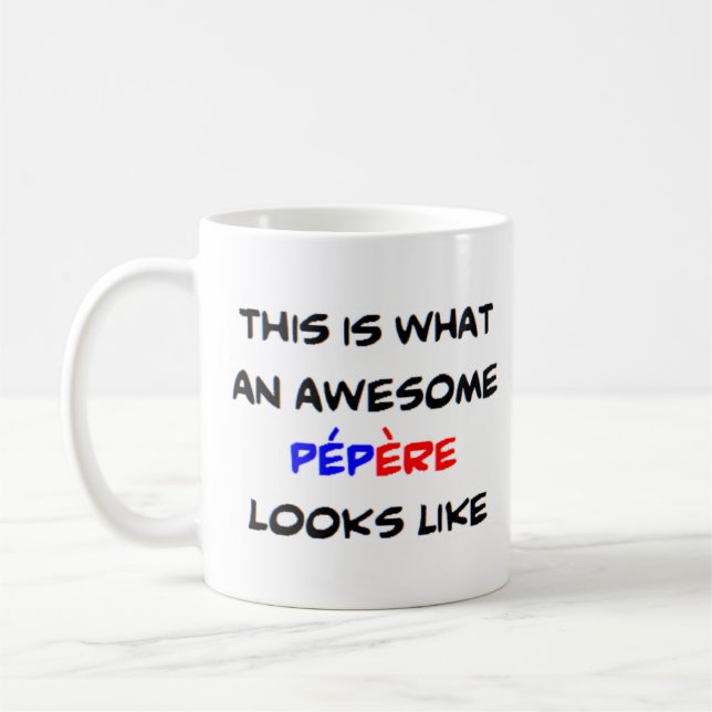 z pepere, awesome coffee mug (Left)