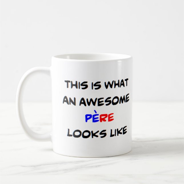 z pere, awesome coffee mug (Left)