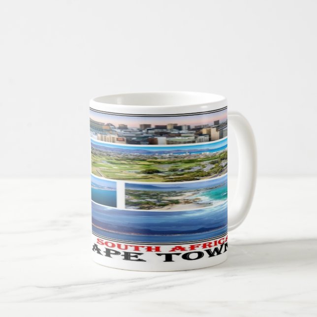ZA South Africa - Cape Town CBD - Coffee Mug (Front Right)
