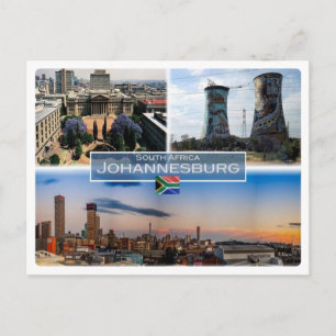 ZA South Africa -Johannesburg Joburg - Postcard
