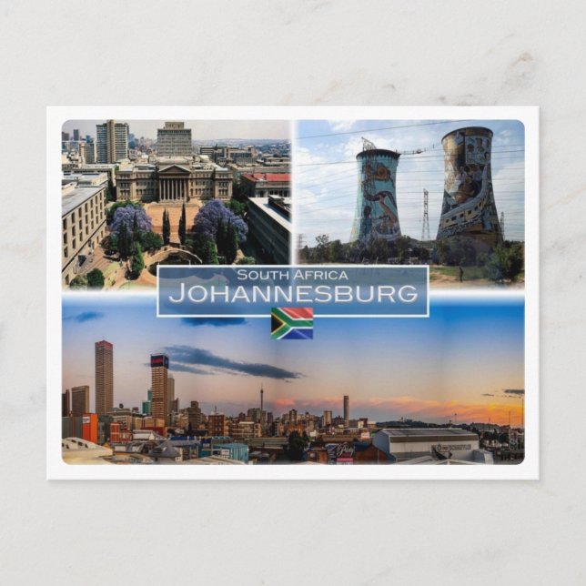 ZA South Africa -Johannesburg Joburg  - Postcard (Front)