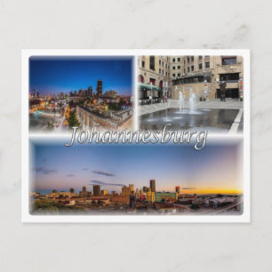 ZA South Africa - Johannesburg Joburg - Postcard