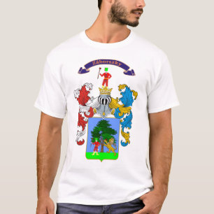 Zaborszky Family Hungarian Coat of Arms T-shirt