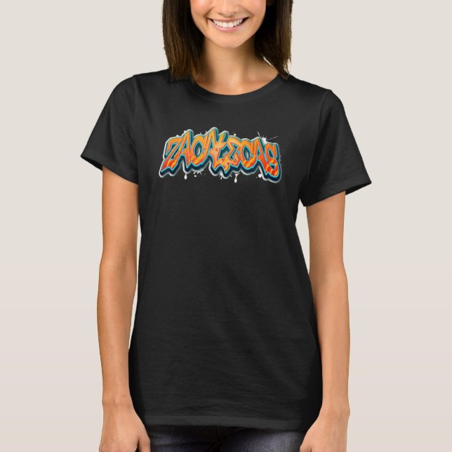 Zacatecas Mexico Graffiti T-Shirt (Front)