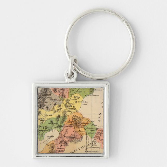 Zacatecas, Mexico Keychain (Front)