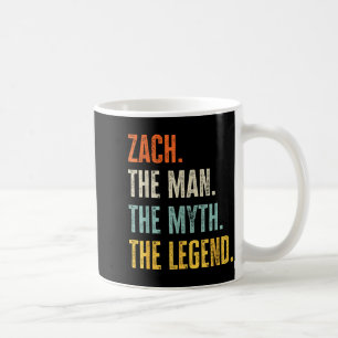 Zach The , Man Myth Legend, Funny Name Zach  Coffee Mug