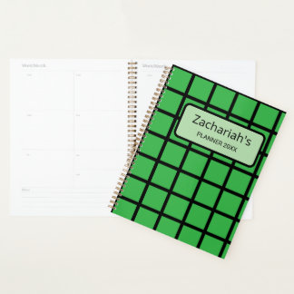 Zachariah customizable planner