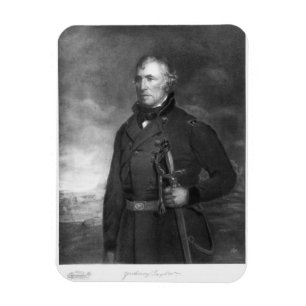 Zachary Taylor, 12th President of the United State Magnet