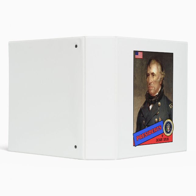 Zachary Taylor Baseball Card Binder (Background)