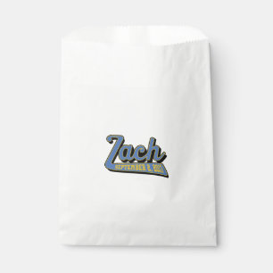 zach's bar mitzvah favour bag