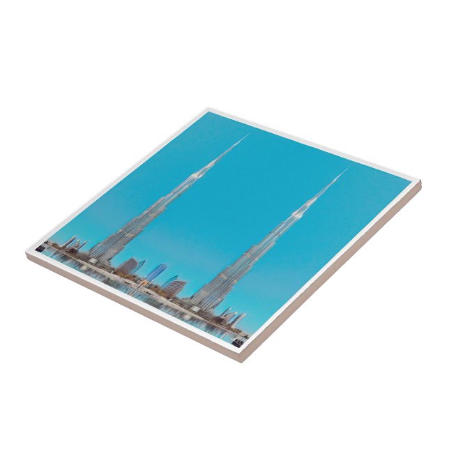 zAE003 BURJ KHALIFA, Dubai, Asia, Tile (Side)