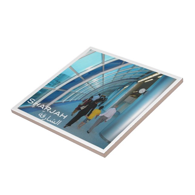zAE019 SHARJAH INTERNATIONAL AIRPORT, UAE, Tile (Side)