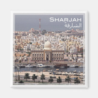 zAE021 SHARJA centre city, UAE, The Middle East,  Magnet