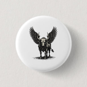 Zagan Unleashed 1 Inch Round Button