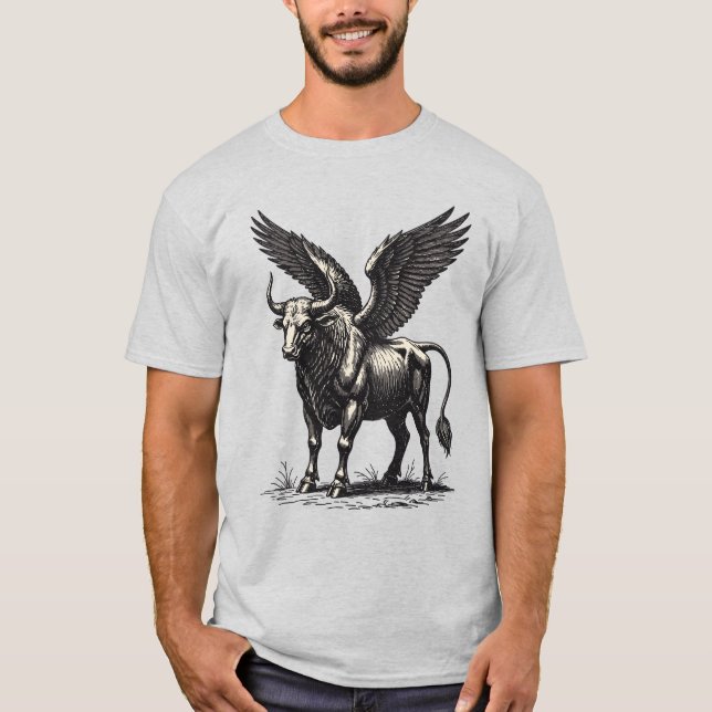 Zagan Wings of Power T-Shirt (Front)