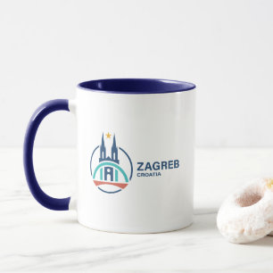Zagreb Croatia Europe Mug