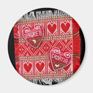 Zagreb Croatia Souvenir Magnet