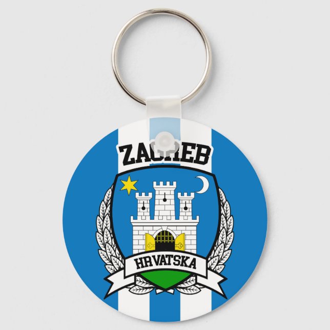 Zagreb Keychain (Front)
