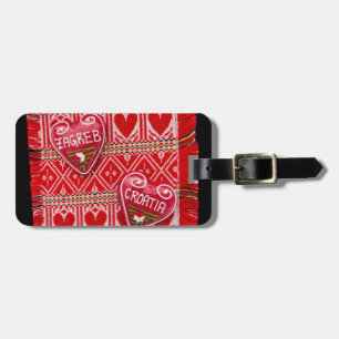 Zagreb Love Luggage Tag