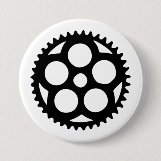 Zahnrad oldstyle Nr. 1 Buttons (Front)