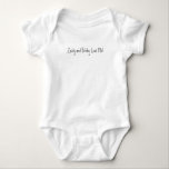 Zaidy and Bobby Love Me! Baby Bodysuit<br><div class="desc">baby shirt</div>