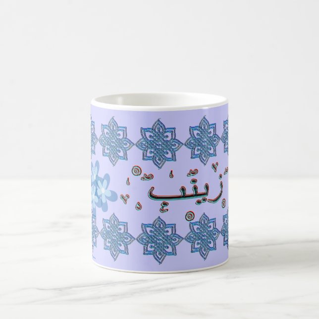 Zainab Zaynab arabic names Coffee Mug (Center)