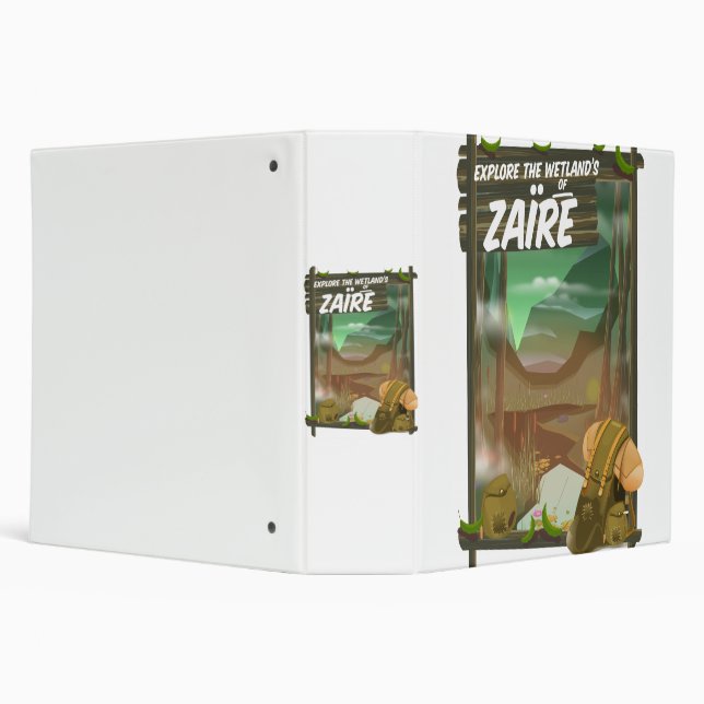 Zaïre african adventure binder (Background)