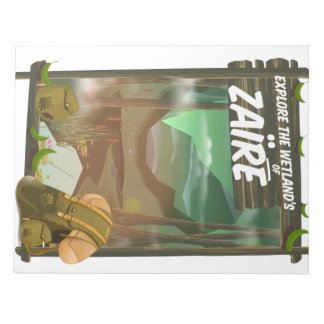 Zaïre african adventure notepad
