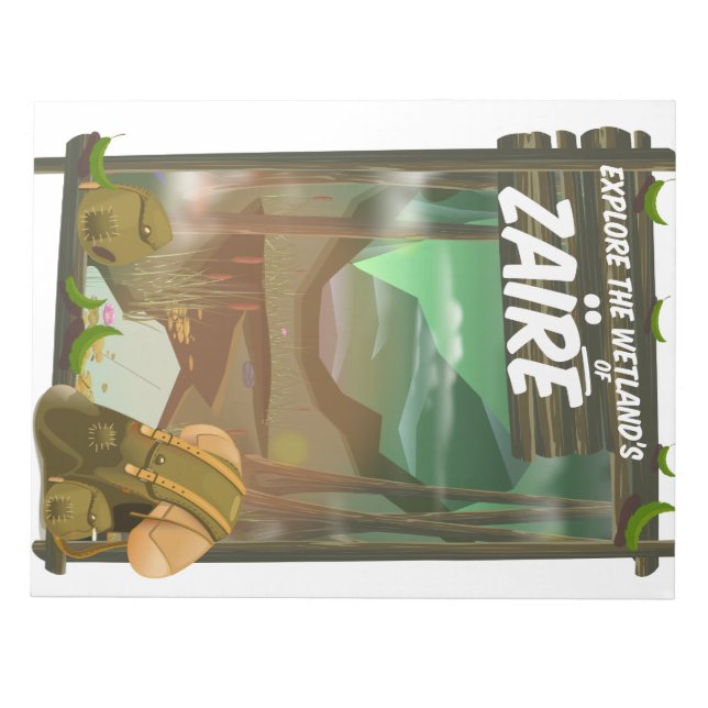 Zaïre african adventure notepad (Front)