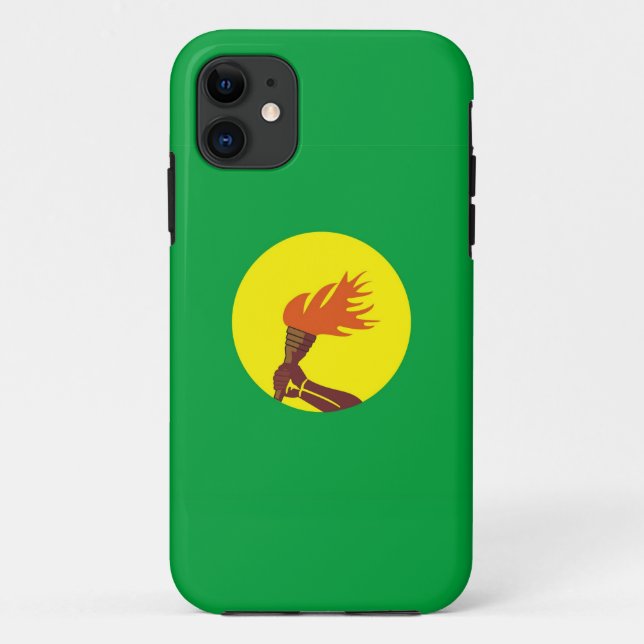 zaire congo country flag case (Back)